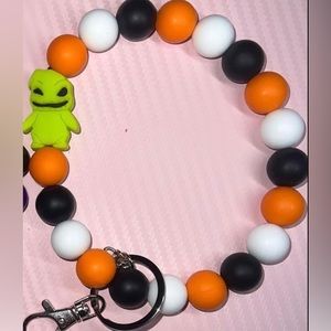 Boogey man Beaded Wristlet